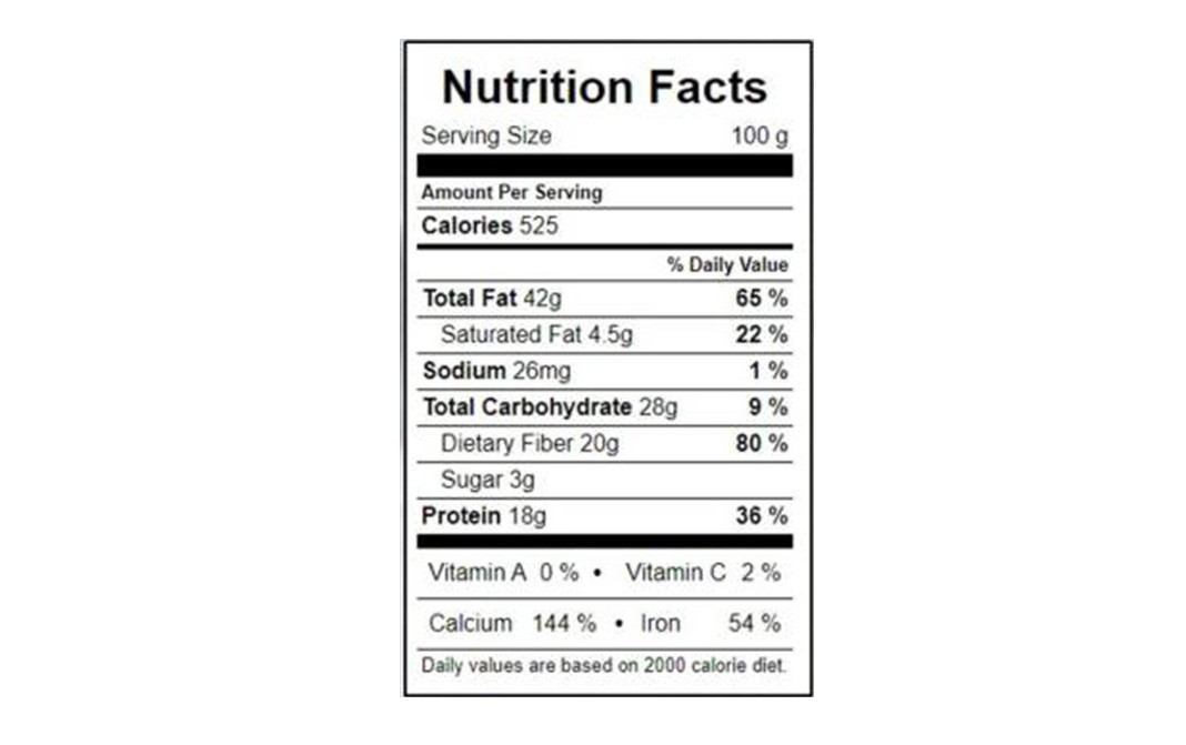 Veg E Wagon Till Black Sesame Seeds    Pack  250 grams